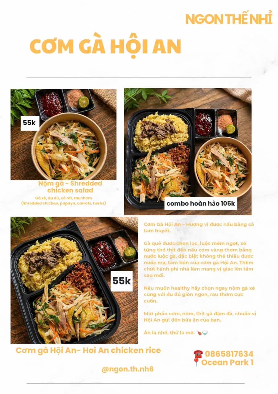 Ngon Thế Nhỉ - Cơm Gà Hội An